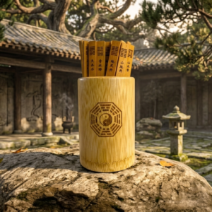 Bộ Thẻ Kinh Dịch “Địa Sơn Khiêm” 64 Thẻ (Quẻ) – Tiếng Trung